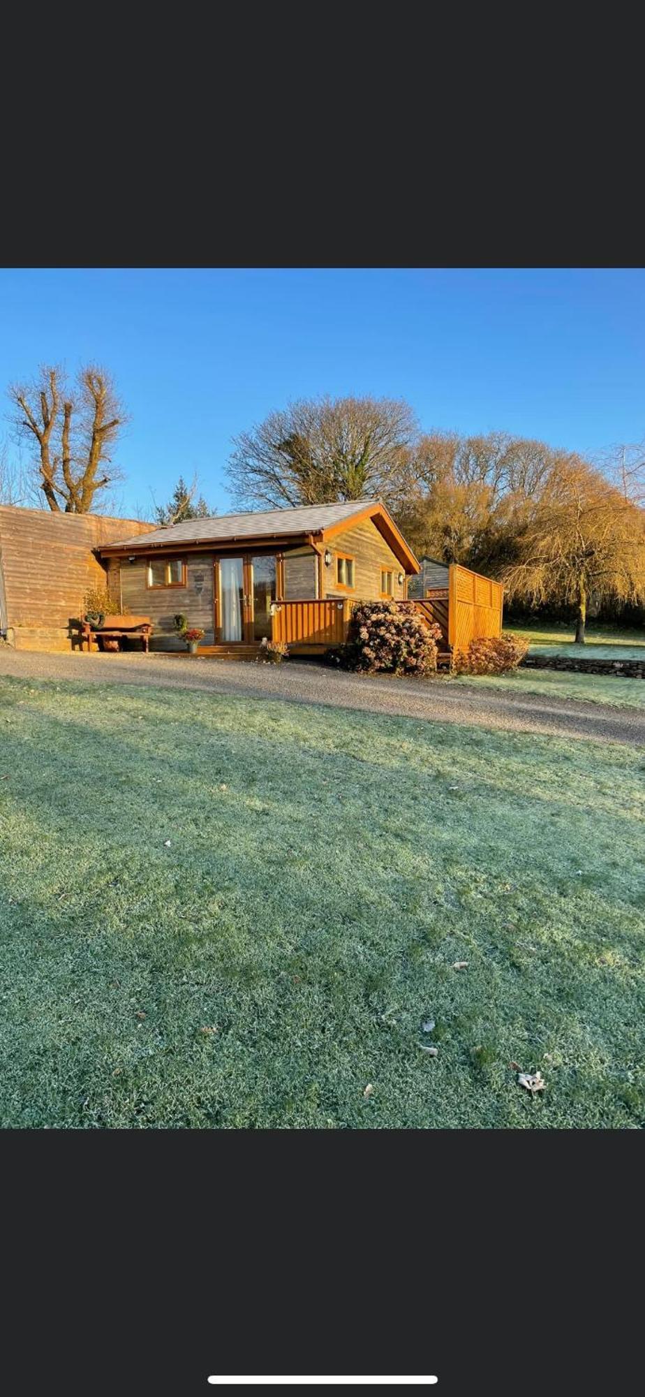 Swansea Log Cabin Pontardawe Dış mekan fotoğraf